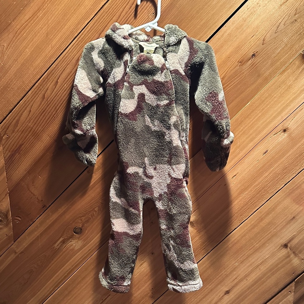 Gander MTN Camouflage Fleece Baby Bodysuit